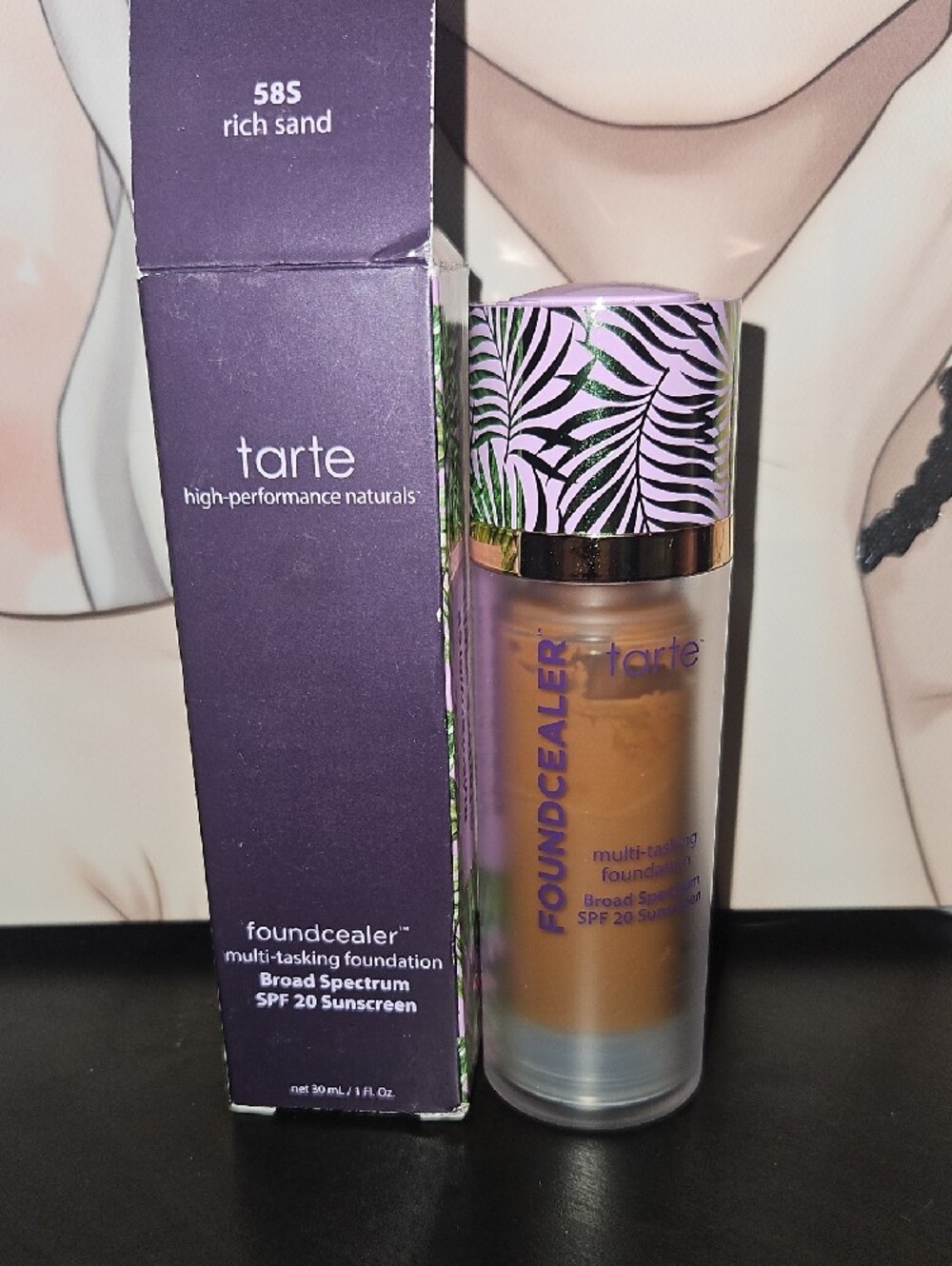 tarte Multi-tasking Foundation In RICH SAND High Performance Naturals New In Box - Picture 4 of 10